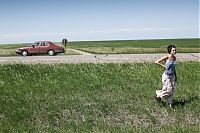 Prairie, Badlands, South Dakota, June 2005.