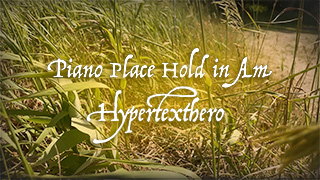 Piano Place Hold in Am music video.