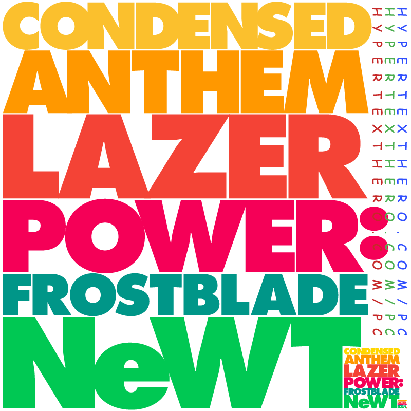 Condensed Anthem Lazer Power: Frostblade NeWT