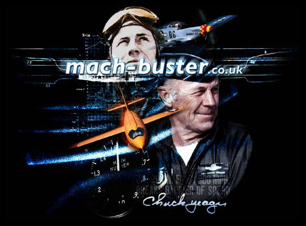 Chuck Yeager's carreer spanned WW2 and the golden age of test flights between the 40s and 60s. He was first to break the sound barrier in the Bell X1 on October 14, 1947.