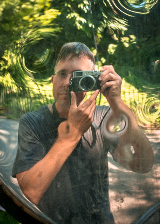 Self-portrait, NYC, 2018.