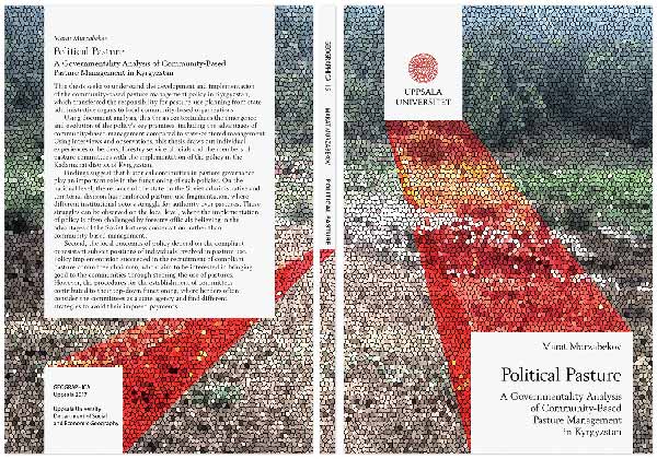 Political Pasture cover, back and spine