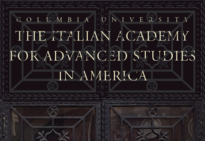 Italian Academy mesh banner mockup.