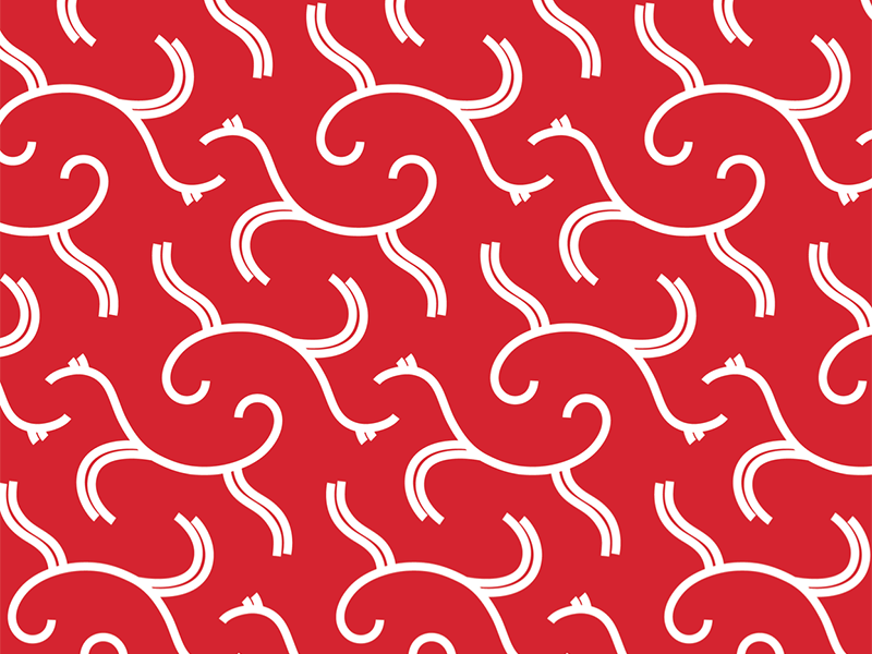 Horse pattern.