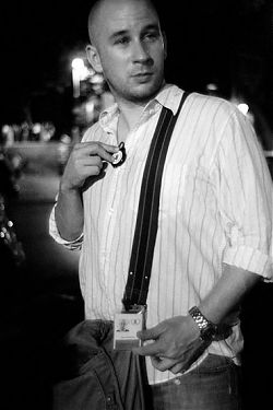 A rare photograph of DJKeg as DR. XAVIER KEG in Roma!!! A rare photograph of DJKeg as DR. XAVIER KEG in Roma!!!